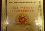 古瑞瓦特榮膺“中國好光伏”品牌大獎