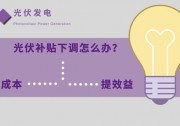 光伏補(bǔ)貼下調(diào)怎么辦？多渠道推動技術(shù)應(yīng)用落地