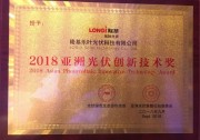 隆基樂(lè)葉榮獲“2018亞洲光伏創(chuàng)新技術(shù)獎(jiǎng)”