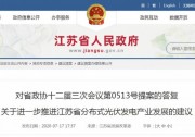 朱共山：關(guān)于進(jìn)一步推進(jìn)江蘇省分布式光伏發(fā)電產(chǎn)業(yè)發(fā)展的建議