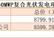 年底前交貨、440W+雙面最低1.719元/瓦，國家能源集團(tuán)50MW組件采購公示中標(biāo)候選人