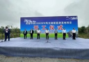 中核陽春1GW風(fēng)光儲(chǔ)新能源基地開工！