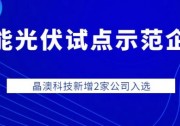 工信部智能光伏試點(diǎn)示范企業(yè)！晶澳科技新增2家公司入選