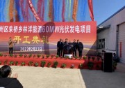 瞄定“雙碳”目標(biāo)，奮進(jìn)鄉(xiāng)村振興 | 林洋安徽宣城宣州朱橋鄉(xiāng)60MW光伏發(fā)電項(xiàng)目舉行開(kāi)工儀式