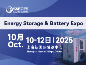 SNEC第十屆(2025)國際儲能和電池技術(shù)及裝備(上海)大會暨展覽會